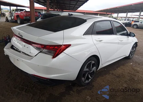 2021 Hyundai Elantra Limited from USA, damaged, VIN 5NPLP4AGXMH020079